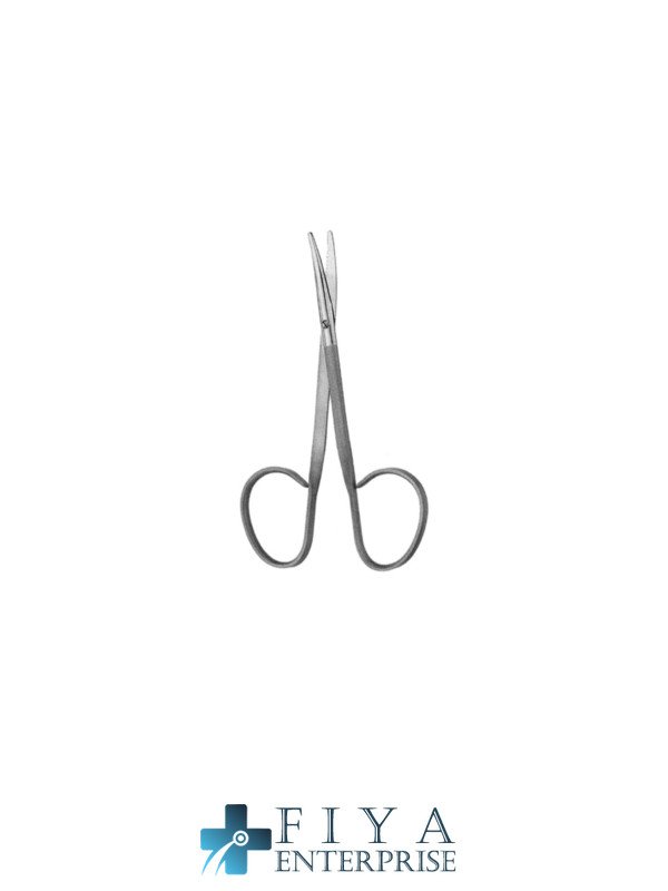 knapp ribbon scissors curved high quality medical grade stainless steel Fiya Surgical 03.1270