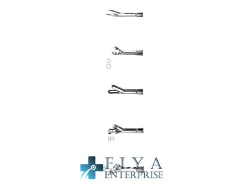 Krause Laryngeal and Bronchoscopic Forceps, stainless steel laryngeal and bronchoscopic forceps, Fiya Surgical 42.1431