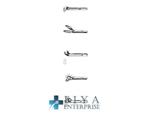 Krause Laryngeal and Bronchoscopic Forceps, stainless steel laryngeal and bronchoscopic forceps, Fiya Surgical 42.1535