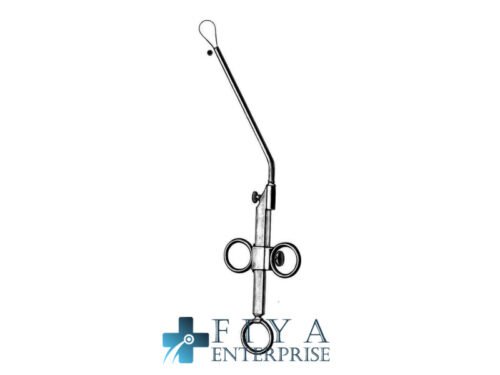 Krause-Voss Nasal Polypus Snare, 10", high quality medical grade stainless steel nasal polypus snares, Fiya Surgical 38.0725