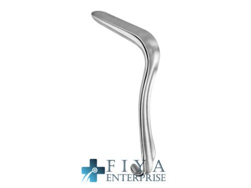 Kristeller Vaginal Speculum and Retractor, Size 1, stainless steel vaginal specula, Fiya Surgical 15.1027