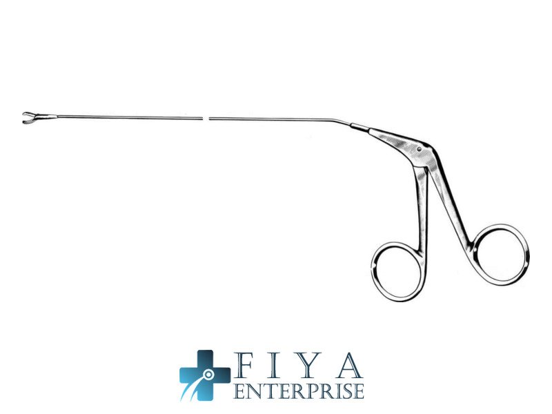 Laryngeal and Bronchoscopic Forceps, stainless steel laryngeal and bronchoscopic forceps, Fiya Surgical 42.2028