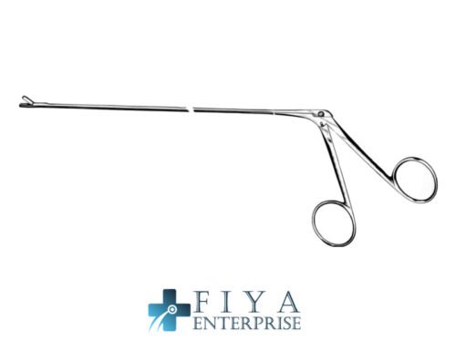 Laryngeal and Bronchoscopic Forceps, stainless steel laryngeal and bronchoscopic forceps, Fiya Surgical 42.2117