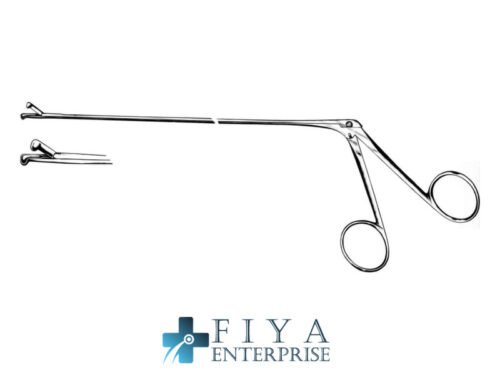 Laryngeal and Bronchoscopic Forceps, stainless steel laryngeal and bronchoscopic forceps, Fiya Surgical 42.2335