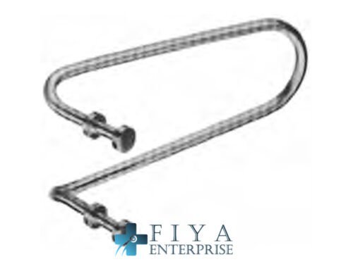 Lateral Blades Only (Pair) for Balfour Medicon Retractor, stainless steel abdominal retractor, Fiya Surgical 26.7733