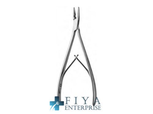 Lempert Rongeur, Curved, V. Delicate, high quality medical grade stainless steel bone rongeurs, Fiya Surgical 24.3819
