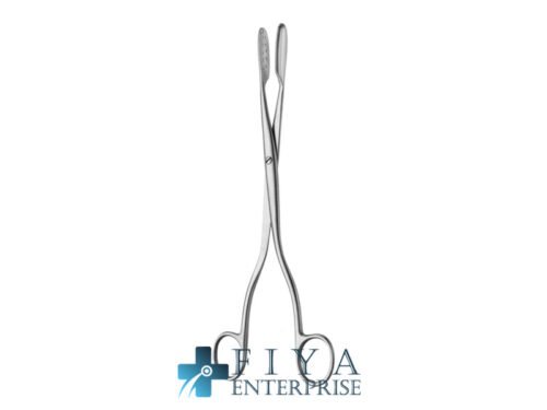 Lewkowitz Placenta and Ovum Forceps, Straight, stainless steel placenta and ovum curettes, Fiya Surgical 16.494