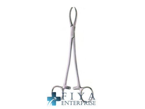 Littlewood Tissue Grasping Forceps, stainless steel intestinal and tissue grasping forceps, Fiya Surgical 14.1918