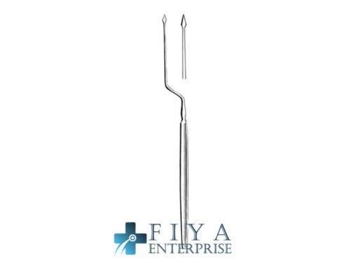 Lucae-Royce Tympanum Bayonet Perforator, for Children, stainless steel tympanum knives, Fiya Surgical 29.8307