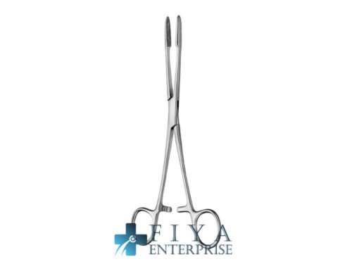 Maier Dress Forceps, with Catch, Straight, Box Lock, stainless steel dressing forceps, Fiya Surgical 07.1326
