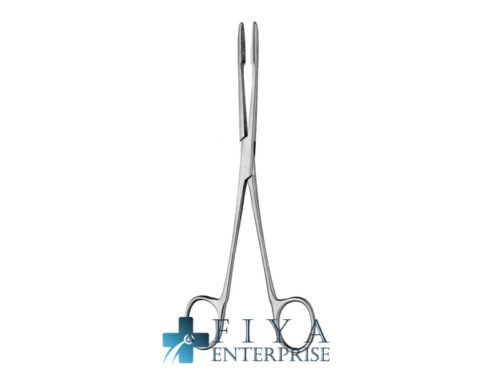 Maier Dressing Forceps, with Catch, Curved, Box Lock, stainless steel dressing forceps, Fiya Surgical 07.1426