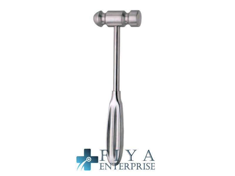 Mallet, Ø, 360 Grams, high quality medical grade stainless steel mallets, Fiya Surgical 13.1034