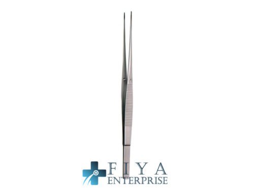 Micro Dressing Forceps, Plain Tips, Straight, Dul, stainless steel micro forceps, Fiya Surgical 06.10620