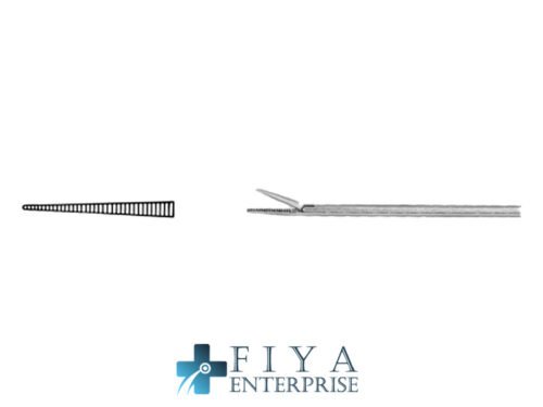 Micro Ear Forceps, Delicate, Dismantable Shaft, Serrated, Long, Shaft, stainless steel ear forceps, Fiya Surgical 29.13222