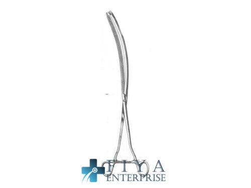 Moynihan Stomach Clamp Forceps, Curved, high quality medical grade stainless steel intestinal clamps, Fiya Surgical 14.3436