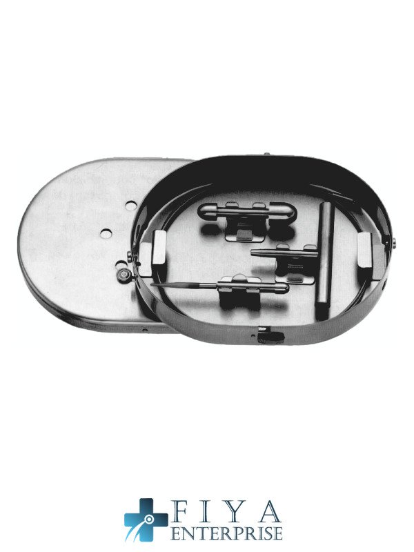 nabatoff vein stripper in sterilizing case 12mm, 90cm high quality medical grade stainless steel Fiya Surgical 02.4200