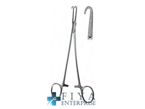 Negus Tonsil Forceps, No. 2, stainless steel tonsil artery -clamping forceps, Fiya Surgical 37.0722