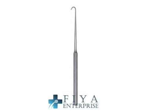 Nerve and Tendon Hook, Blunt, high quality medical grade stainless steel delicate retractors, Fiya Surgical 25.1707