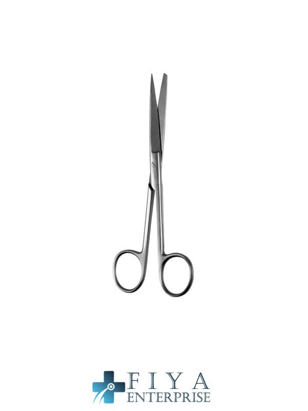 operating scissors curved, 13cm - 5" high quality medical grade stainless steel Fiya Surgical 03.1783