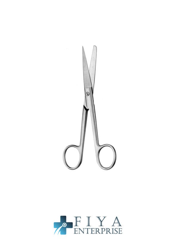 operating scissors curved, standard, 10.5cm - 4¼" high quality medical grade stainless steel Fiya Surgical 03.1710