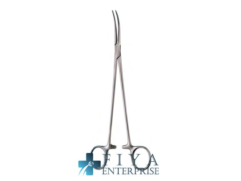 Overholt Fine Hemostatic Forceps, Curved, Delicate Pattern, stainless steel hemostatic forceps, Fiya Surgical 08.9989