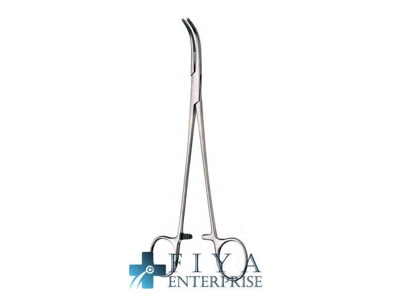 Overholt-Geissendoerfer Hemostatic Forceps, Curved, stainless steel hemostatic forceps, Fiya Surgical 08.9962