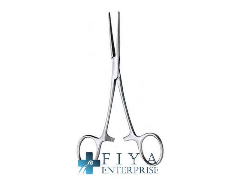 Pean-Baby Hemostatic Forceps, Straight, high quality medical grade stainless steel hemostatic forceps, Fiya Surgical 08.5911