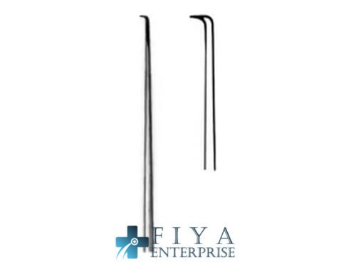Plester Footplate Hook, Total Length, high quality medical grade stainless steel needle, Fiya Surgical 29.22596