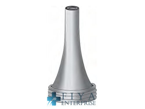 Politzer Ear Specula, Set of 3 (Fig. 1.2.3), high quality medical grade stainless steel ear speculum, Fiya Surgical 29.3551