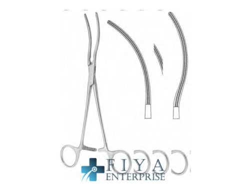 Potts Anastomosis Forceps, high quality medical grade stainless steel vascular clamps, Fiya Surgical 27.1022