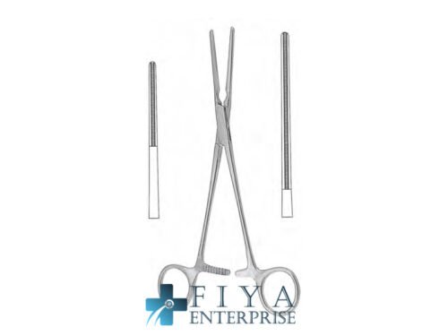 Potts "AT" Cardiovascular Forceps, Straight, stainless steel vascular clamps, Fiya Surgical 27.0621