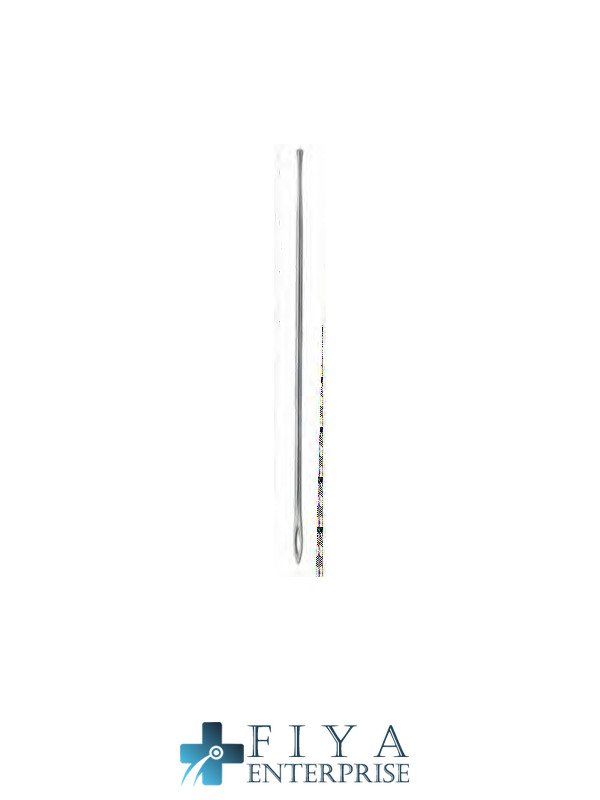 probe double ended with eye 13cm - 5" high quality medical grade stainless steel Fiya Surgical 02.0413