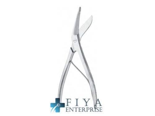 Professional Bandage Scissors, with Serrated Blade, stainless steel plaster shears, Fiya Surgical 17.1722