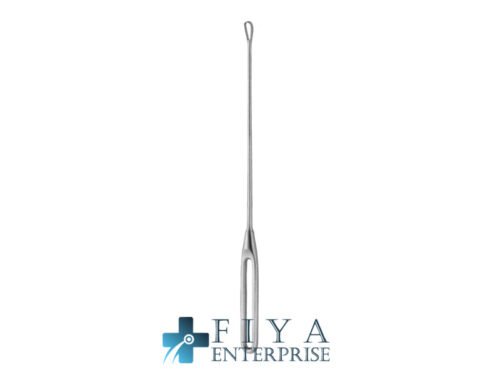 Recamier (Olshausen) Uterine Curette, 27-, R, stainless steel uterine curettes, Fiya Surgical 15.16007