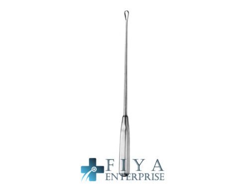 Recamier Uterine Curette, Mallea, Fig. 9, high quality medical grade stainless steel uterine curettes, Fiya Surgical 15.15639