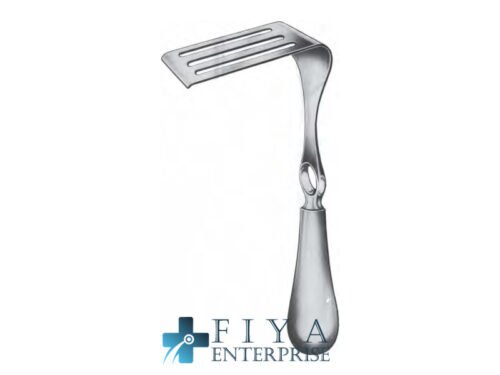 Rehn Abdominal Retractor Blade, high quality medical grade stainless steel retractors, Fiya Surgical 25.1034