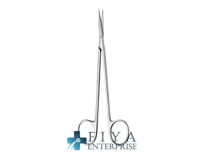 Reynolds (Jameson) Fine Operating Scissors, Curved, stainless steel dissecting scissors, Fiya Surgical 03.7312