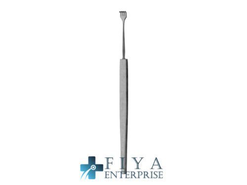 Rollet Retractor, 4 Rpongs, Sharp, high quality medical grade stainless steel delicate retractors, Fiya Surgical 25.2213