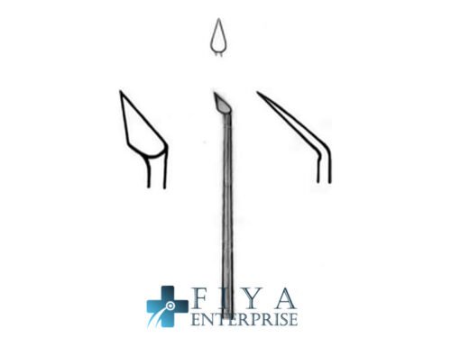 Rosen Otology Incision Knife, 45 Degree, stainless steel knives for otology, Fiya Surgical 29.21353