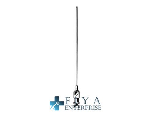 Rosen Suction Needle, Straight, with Luer-Lock Attachment, stainless steel surgical instrument, Fiya Surgical 29.6403