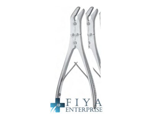 Ruskin Bone Rongeur, high quality medical grade stainless steel bone rongeurs, Fiya Surgical 24.3528