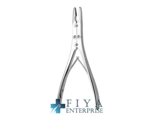 Ruskin Bone Rongeurs, Straight, high quality medical grade stainless steel bone rongeurs, Fiya Surgical 24.2645