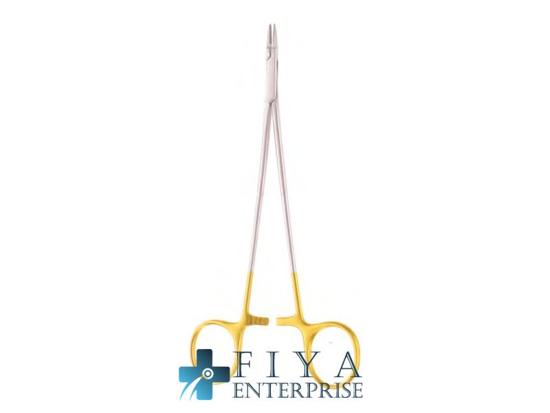 Ryder (French) Eye, high quality medical grade stainless steel needle holders, Fiya Surgical 10.44.63