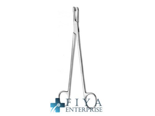 Schubert Cervical Biopsy Forceps, Straight, stainless steel uterine biopsy forceps, Fiya Surgical 15.12521