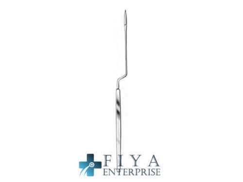 Sexton Tympanum Bayonet Ear Knife, high quality medical grade stainless steel tympanum knives, Fiya Surgical 29.8261