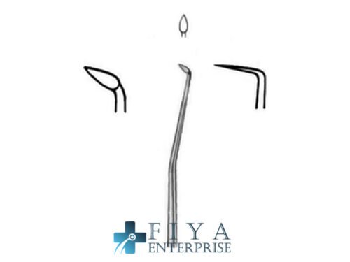 Shea Otology Incision Knife, 90 Degree, high quality medical grade stainless steel knives for otology, Fiya Surgical 29.21365