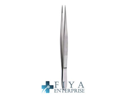 Splinter Forceps, Plain, Fine Shapp Points, Straight, stainless steel splinter forceps, Fiya Surgical 06.9009