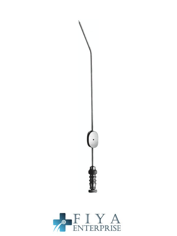 stiller suction tube 12.5cm high quality medical grade stainless steel Fiya Surgical 02.4157