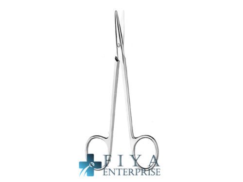 Strabismus Dissecting Scissors, Tungsten Carbide, Straight, stainless steel gum scissors, Fiya Surgical 28.19662