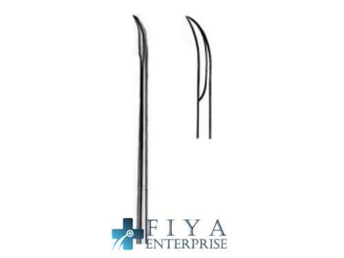 Tabb Otology Knife, Sickle Shaped, Knife for the Mucosa and, stainless steel surgical instrument, Fiya Surgical 29.2154